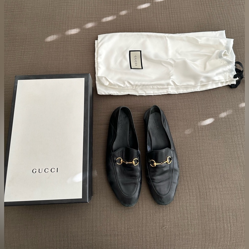 Gucci Brixton Convertible Loafer (W black leather)